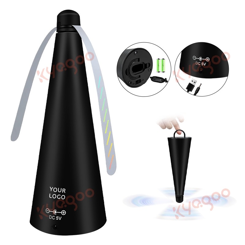 Quạt Đuổi Ruồi Côn Trùng Cánh Mềm Dùng Trong Nhà Ngoài Trời, Quạt Bàn Ăn Chống Muỗi