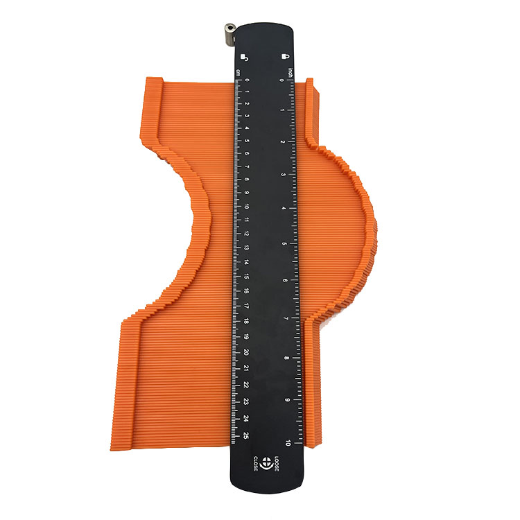 Thước đo hình dáng kim loại khóa đai