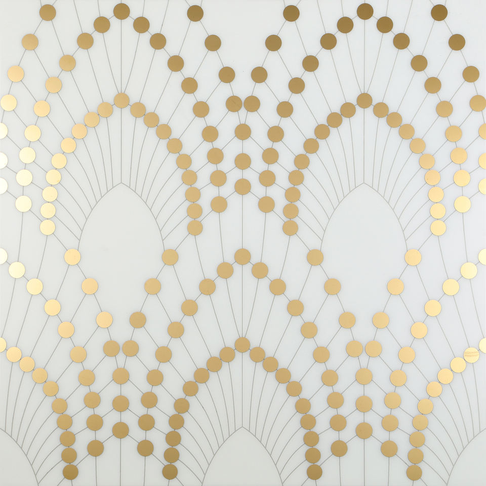 Gạch Khảm Đồng Thau Mosaic Nghệ Thuật Cắt Tia Nước Từ Đá Cẩm Thạch, Kim Loại Dùng Cho Tường Ốp Bếp