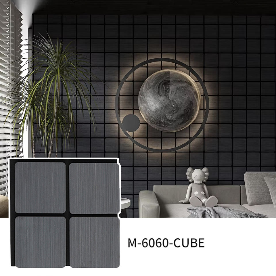 Bán chạy Thân thiện môi trường Tấm ốp nan gỗ tiêu âm Trang trí nội thất Tấm ốp tường gỗ cách âm tiêu âm