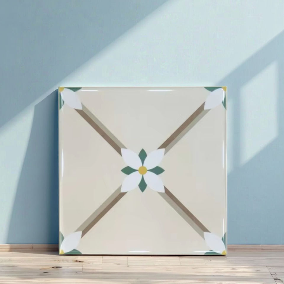 Gạch Sứ Trang Trí Phong Cách Farmhouse Hiện Đại