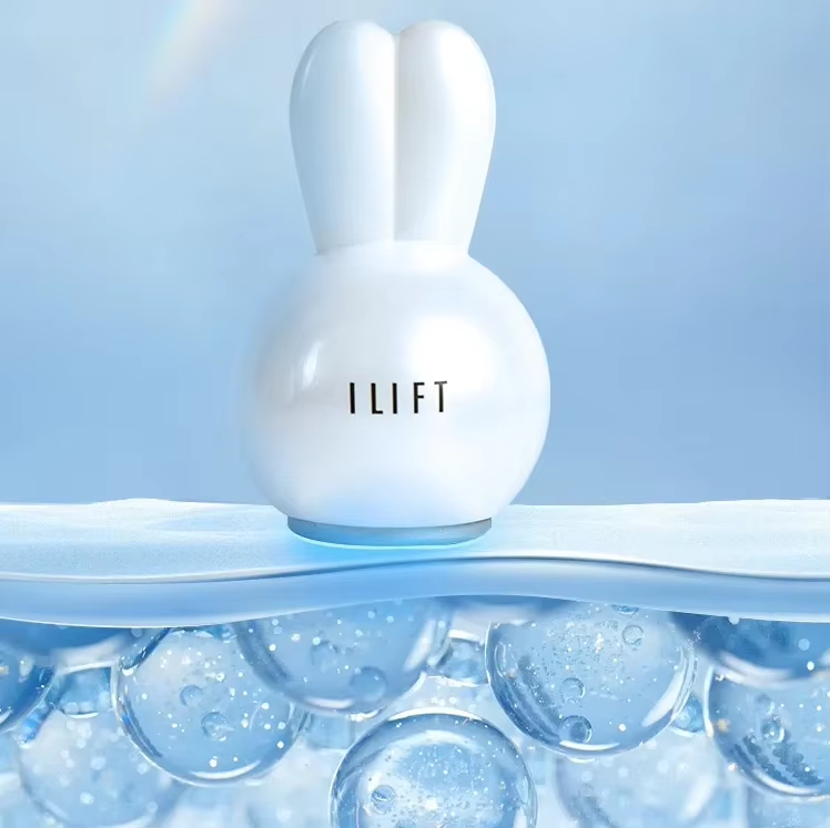 Dụng cụ làm mát mặt tại nhà để làm đẹp, thiết bị mát-xa dạng bóng khúc côn cầu với quả cầu thủy tinh đông lạnh dùng cho mặt, có thể dùng để mát-xa tay.