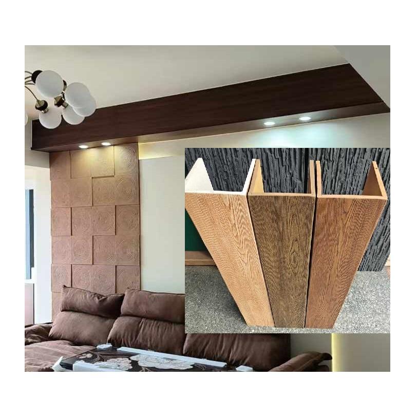 Dầm trần giả gỗ nhẹ bằng PU Polyurethane