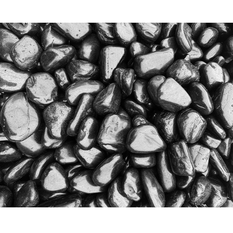 Đá cuội tròn đen tự nhiên chất lượng cao giá sỉ Trung Quốc