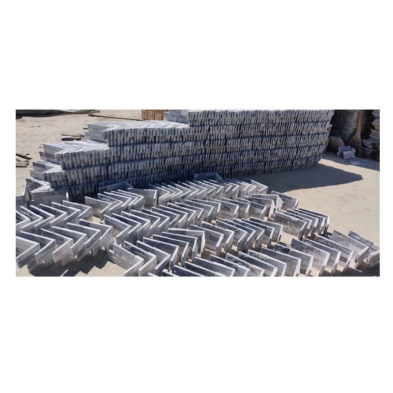 Tấm ốp đá phiến tường vườn tự nhiên màu Xám Alaska