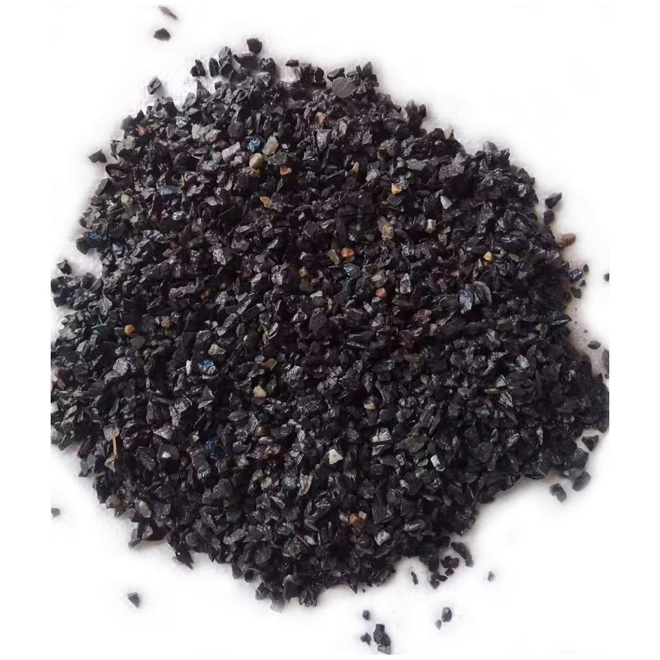 Mảnh đá cẩm thạch vỡ vụn 1-3mm, cảnh quan, đá sỏi đen