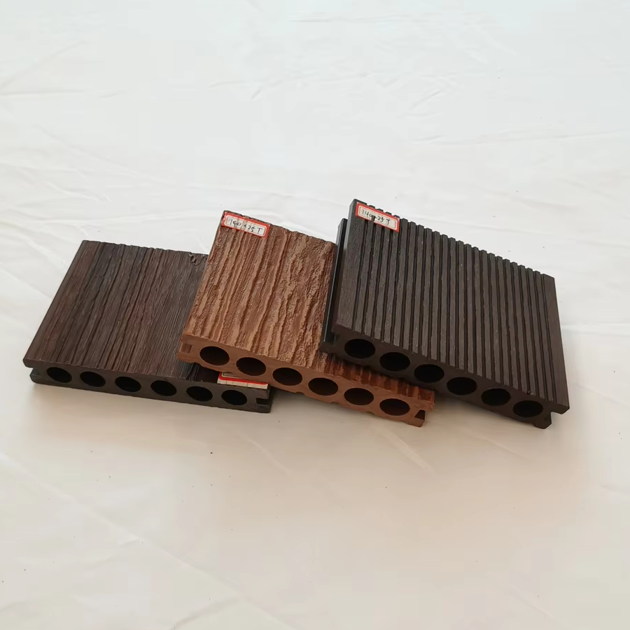 Sàn gỗ nhựa ngoài trời chống thấm kiểu hiện đại