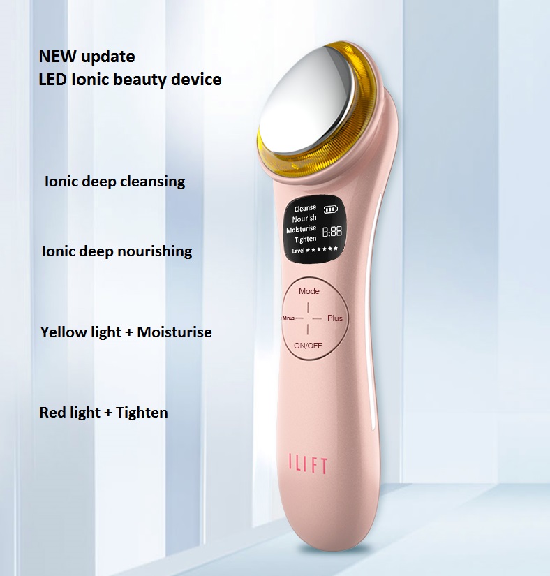 Thiết bị Spa Galvanic Đa năng cho Mặt & Cơ thể có tính năng làm nóng, Nâng cơ và Trẻ hóa da