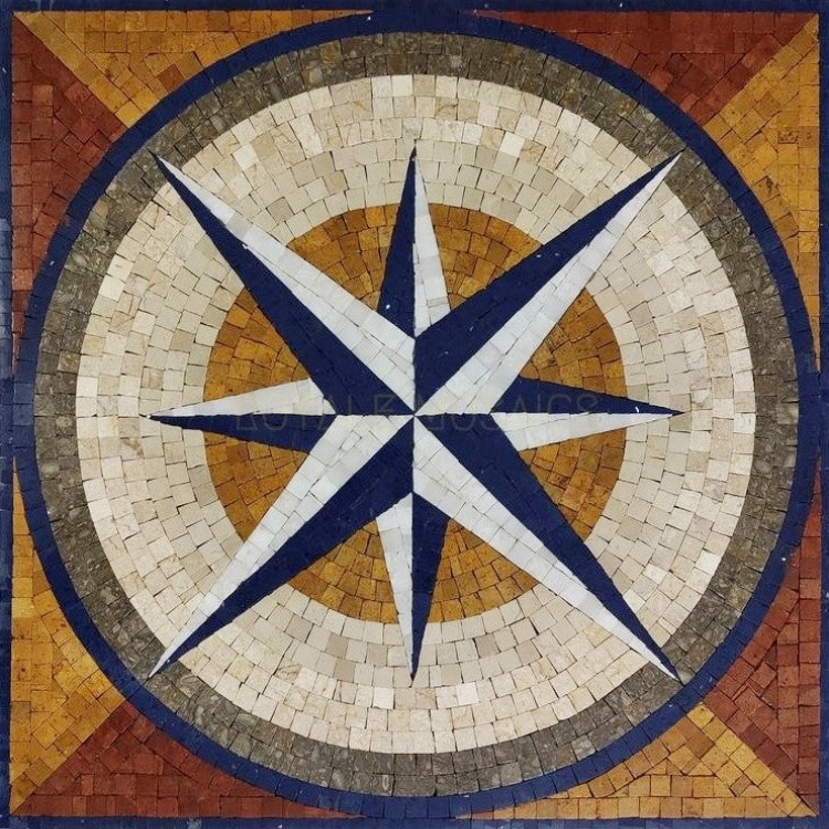 Gạch Mosaic Đá Trang Trí Thủ Công Dara 357, Lựa Chọn Sàn Thay Thế Bắt Mắt Dành Cho Sàn Và Tường Phòng Tắm