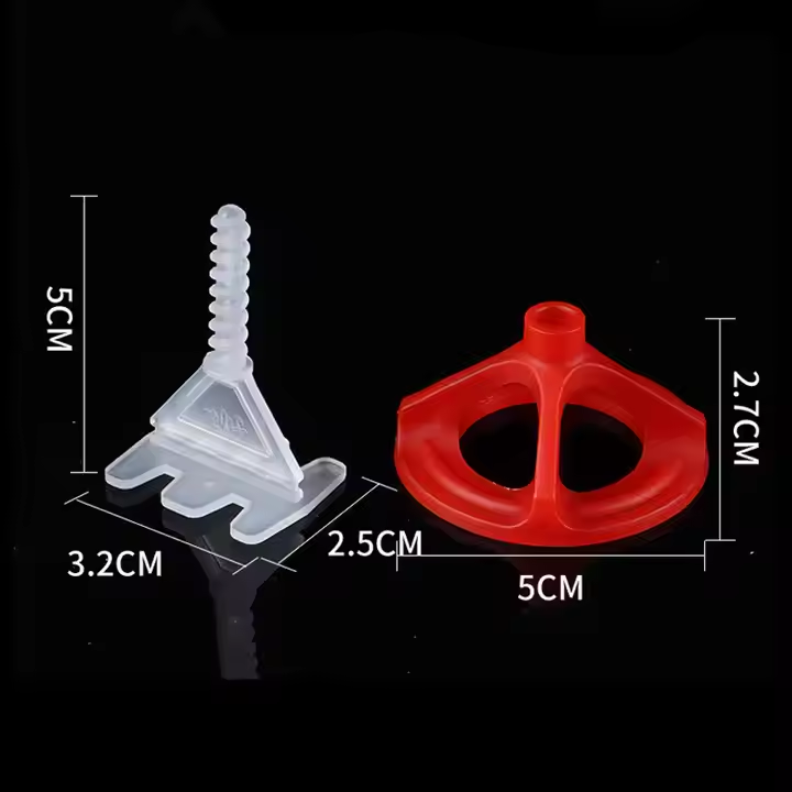 Nắp đậy tái sử dụng cho phụ kiện lắp đặt gốm và đá, vít khoảng cách 1.0 mm