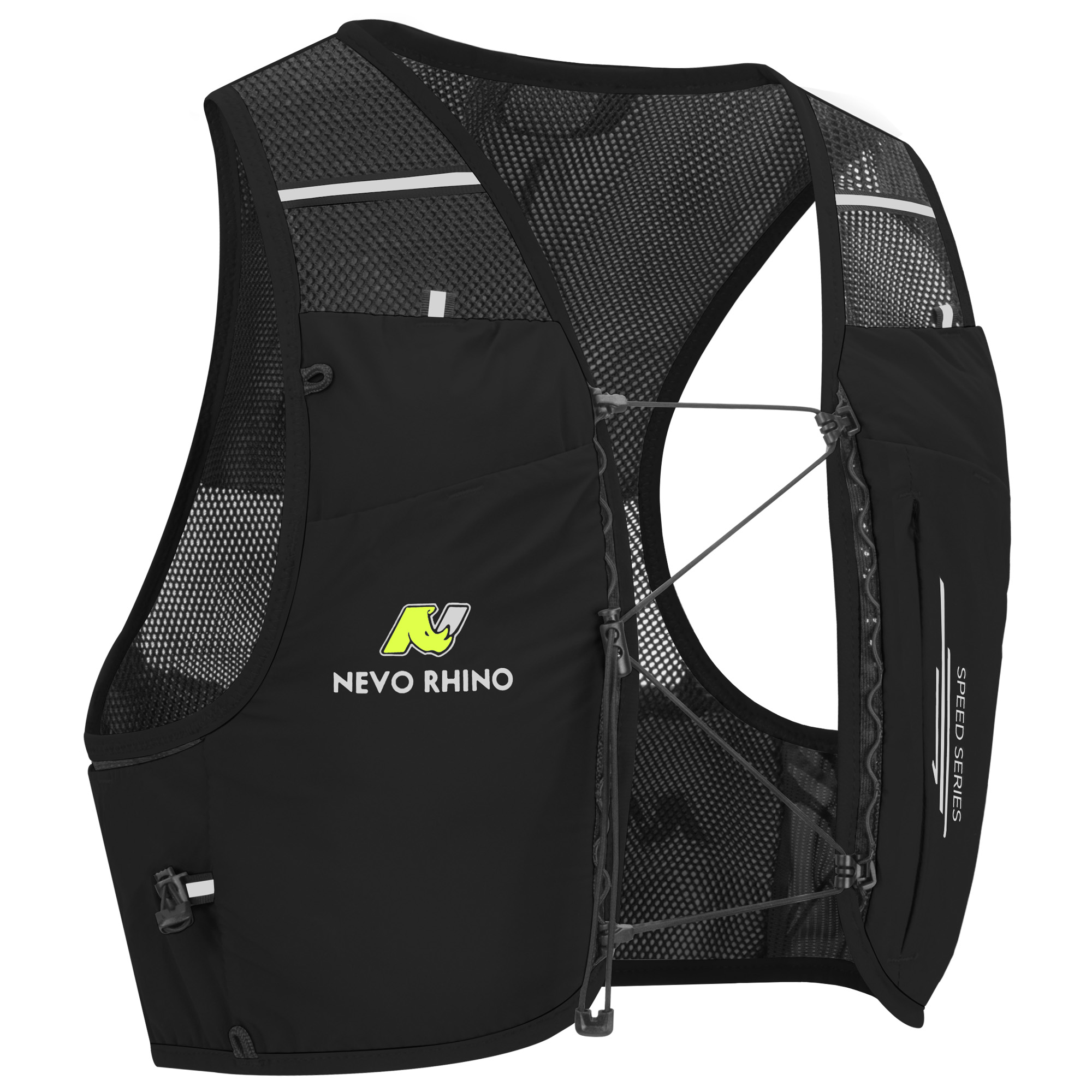 Nevo Rhino Áo Gile Chạy Bộ Nylon Nhẹ Chống Nước, Túi Nước Chạy Trail Di Động Dành Cho Đi Bộ Đường Dài, Đạp Xe, Hoạt Động Ngoài Trời, Có Ngăn Đựng Bình Nước Mềm