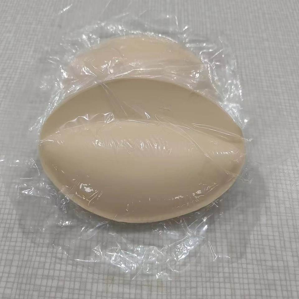 Miếng đệm ngực Latex Silicone hai mặt hình tam giác, đáy dày, mút xốp có keo dính mỏng, phụ kiện nội y