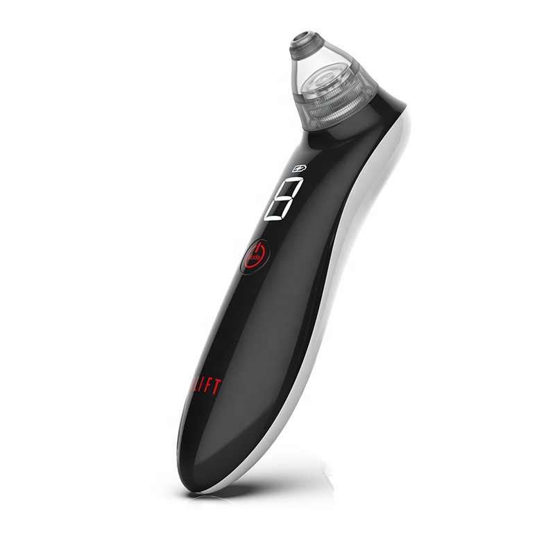 Thiết bị làm đẹp tại nhà - Máy hút mụn mặt có massage nóng lạnh và 5 đầu hút thay thế