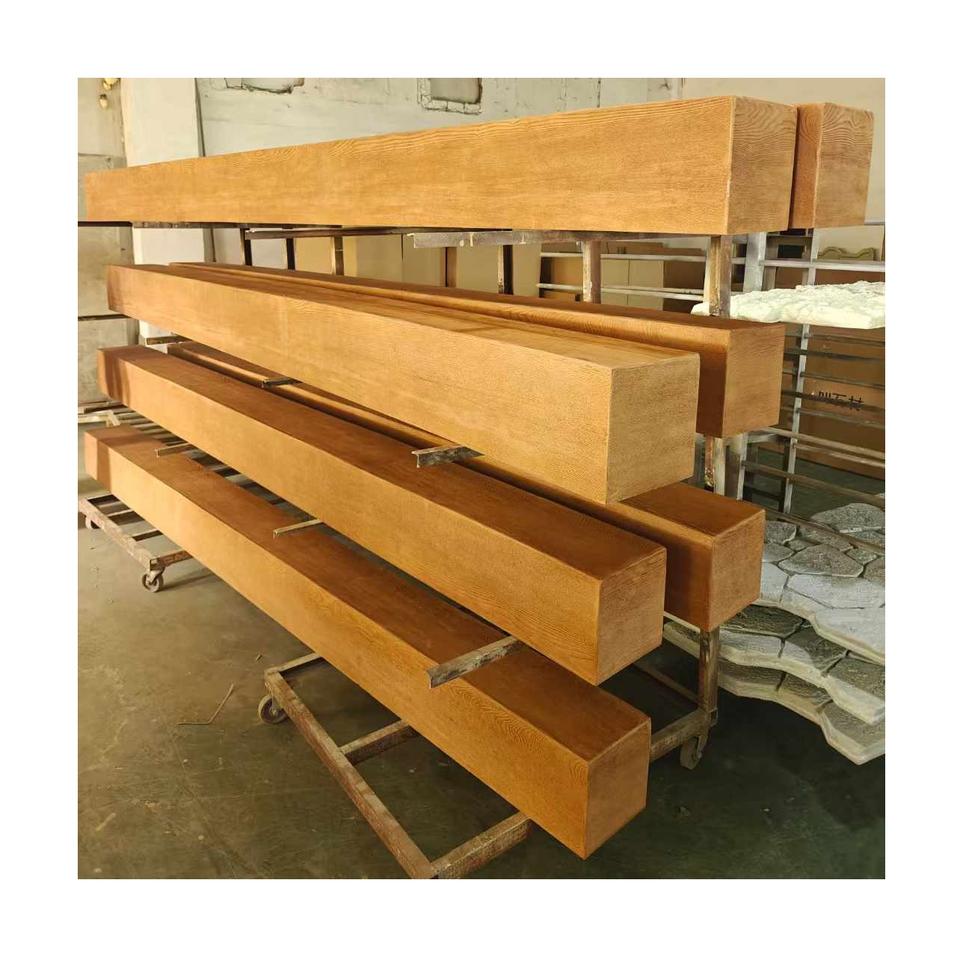 Vật liệu bọc dầm giả gỗ rỗng PU bằng Polystyrene cho trần nhà