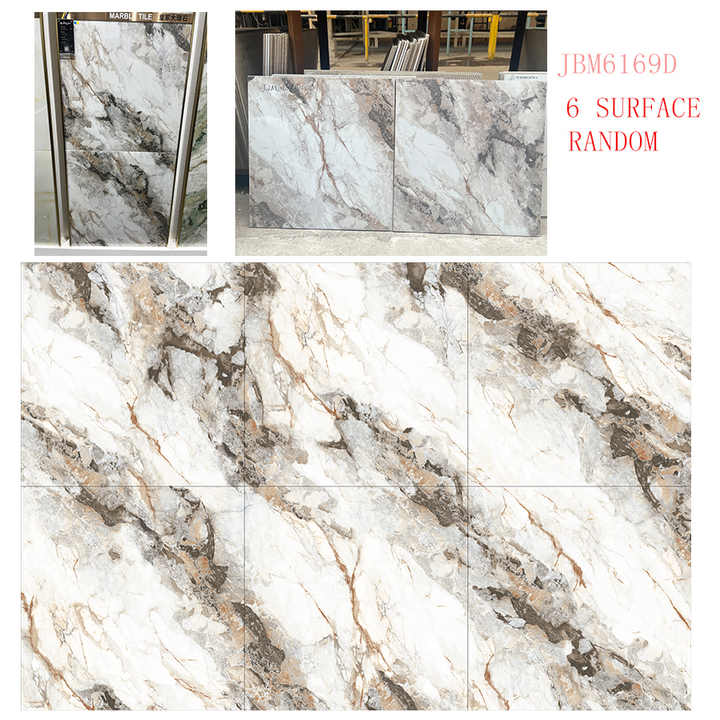 Gạch đá mài bóng tường nội thất phòng khách mạ bóng kiểu hiện đại Phố Sơn