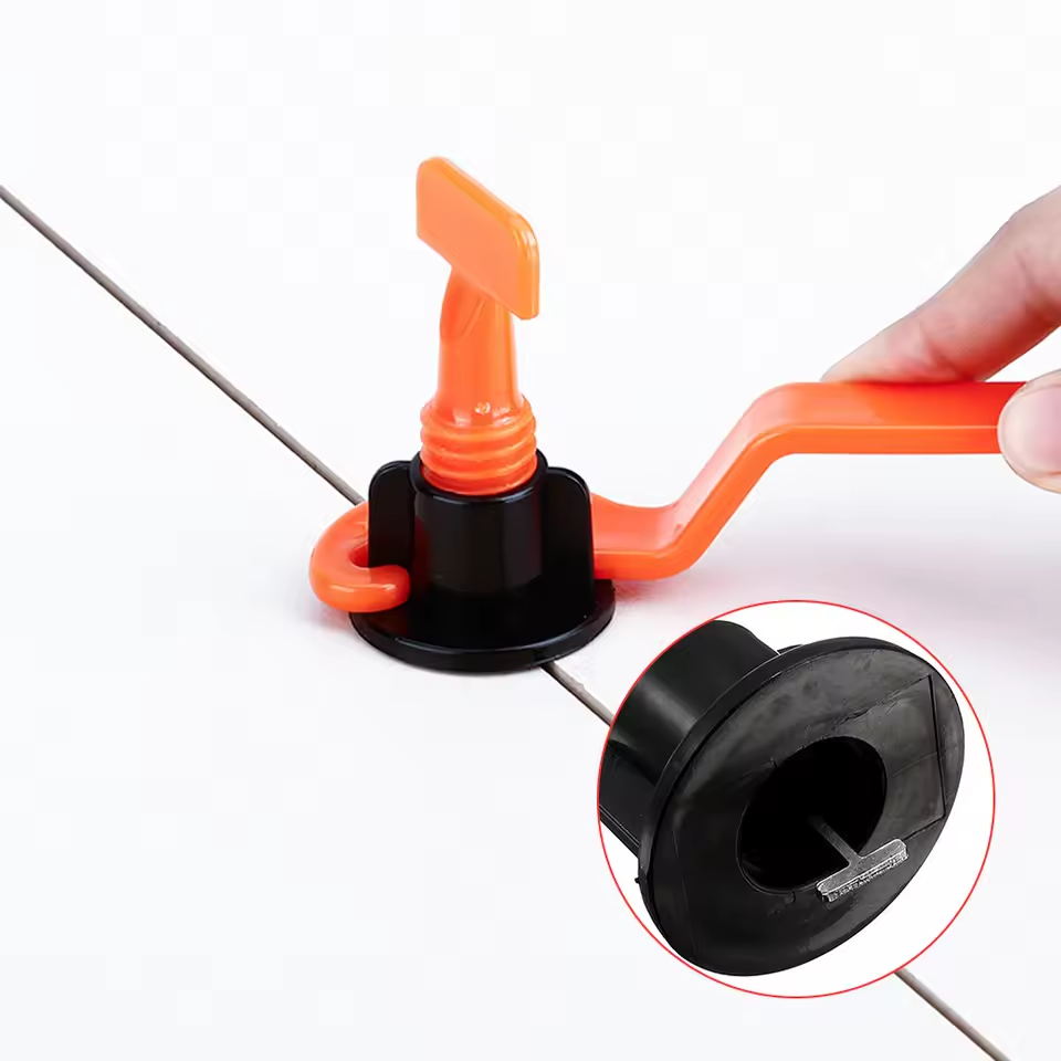 Hệ thống cân bằng gạch hiện đại 1.5mm có cờ lê tái sử dụng