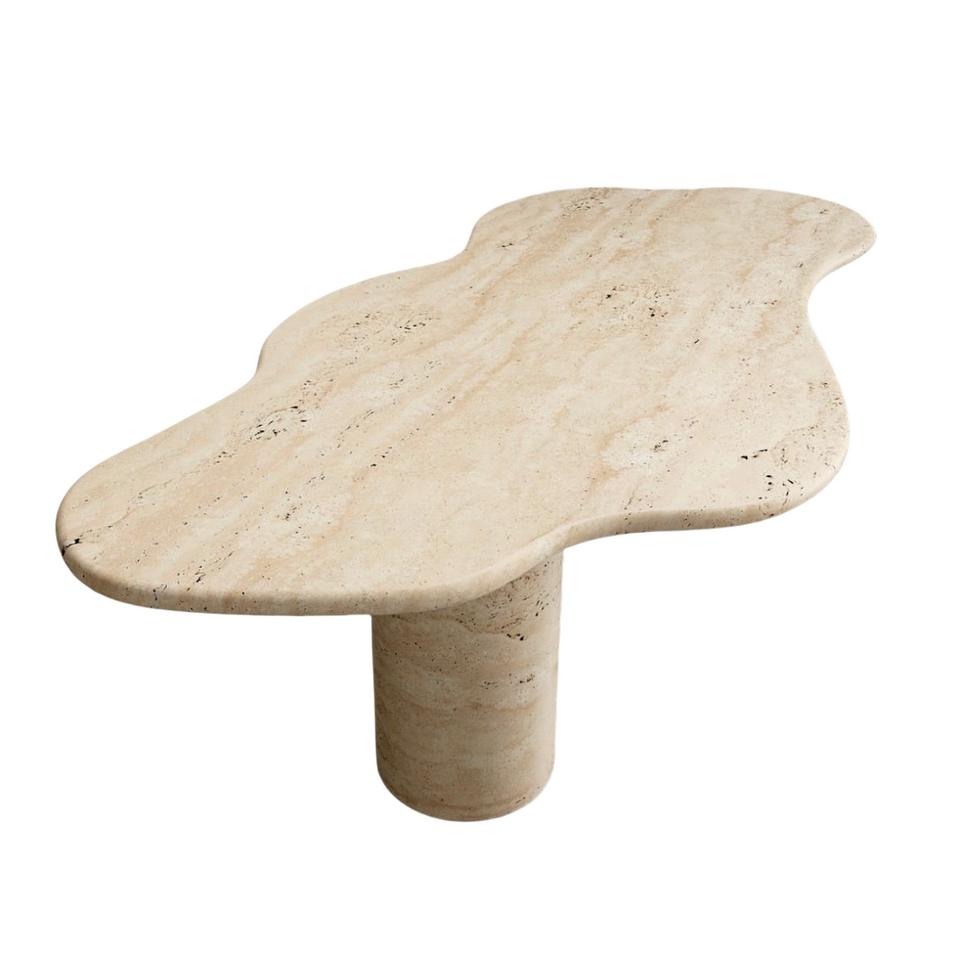 Bàn Trà Hình Chữ Nhật Sang Trọng Hiện Đại Mặt Đá Cẩm Thạch Điểm Nhấn Gỗ Thiết Kế Mới Nội Thất Phòng Khách Cho Gia Đình Bếp Sang Trọng Hiện Đại