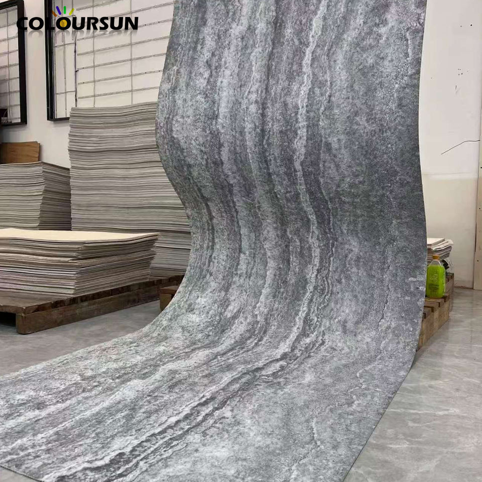 Tấm ốp tường đá mỏng thiết kế hiện đại, ốp lát granite nhẹ