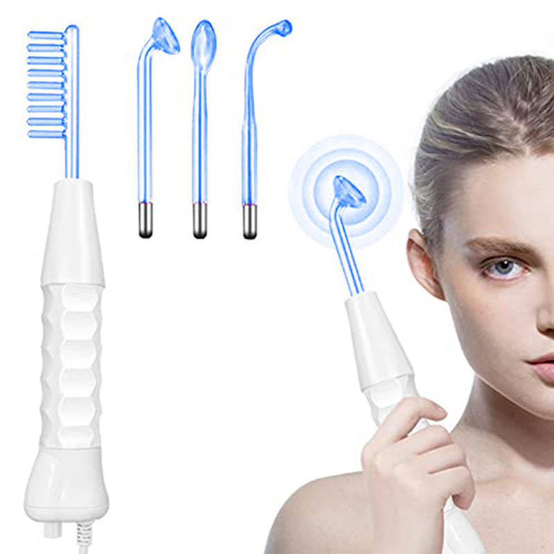 Máy làm đẹp da mặt tần số cao ODM/OEM, Đũa làm đẹp da mặt tần số cao cho mặt và tóc