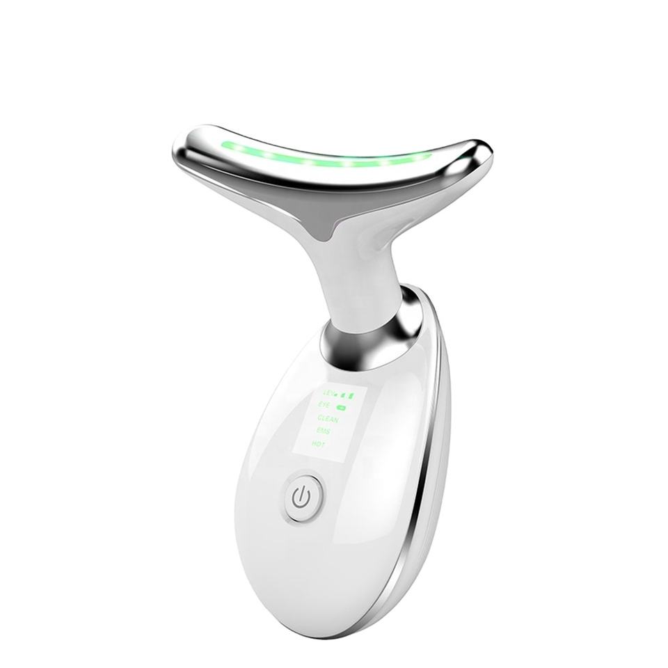 Thiết bị mát xa chăm sóc da mặt cổ xóa nếp nhăn, dùng tại nhà, xu hướng TikTok, sản phẩm mới 2025 dành cho nữ