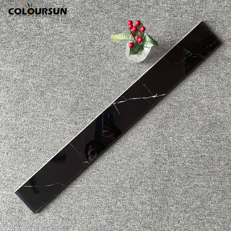 Ốp tường gạch chân chống thấm hiện đại có khe rãnh