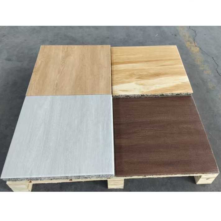 Tấm lót tập thể dục cao cấp vân gỗ PVC cao su không mùi