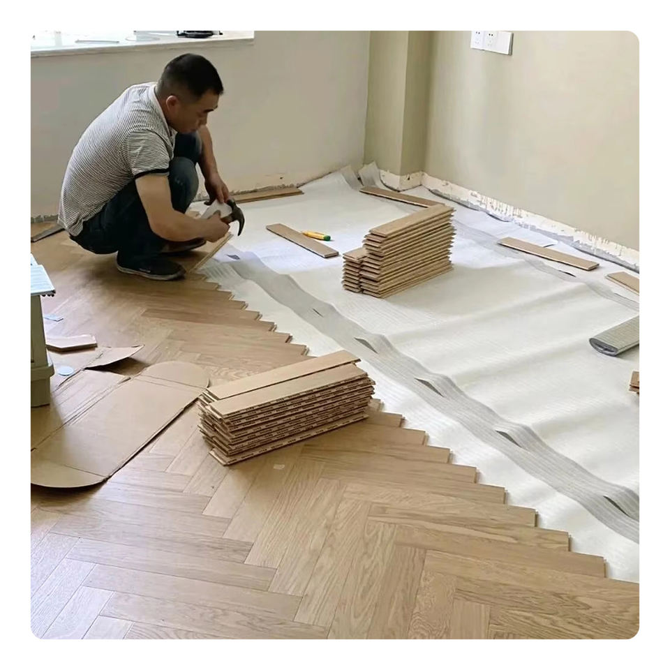 Sàn Vinyl PVC 4mm 6mm Dòng Lớp Công Nghệ Gỗ Thiết Kế Vân Gỗ, Giá Xuất Xưởng, Mẫu Miễn Phí, Tùy Chỉnh