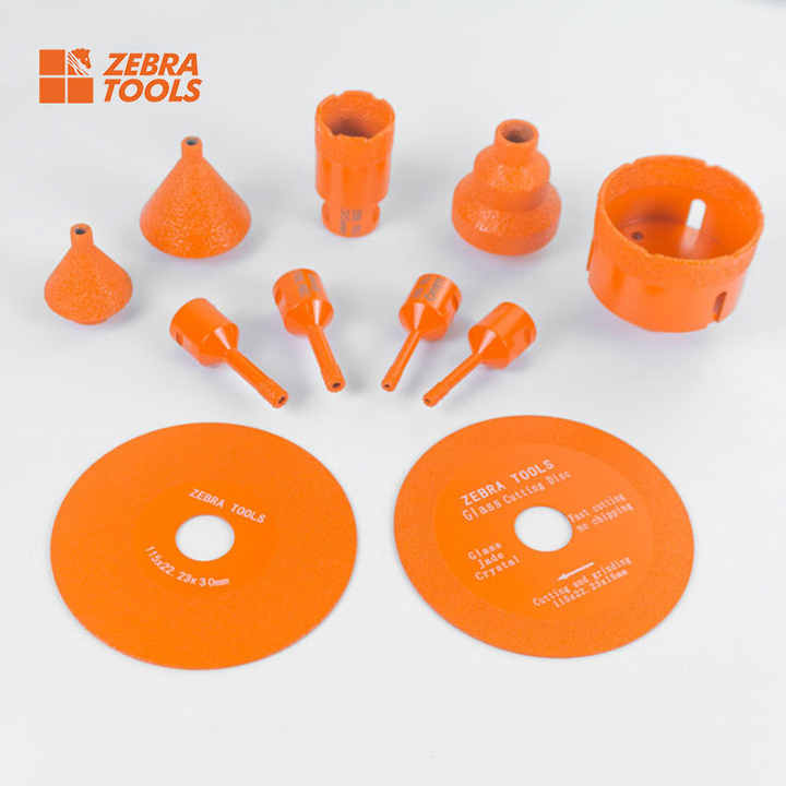Đầu khoan mài vát hình nón kim cương Zebra Tools đa năng