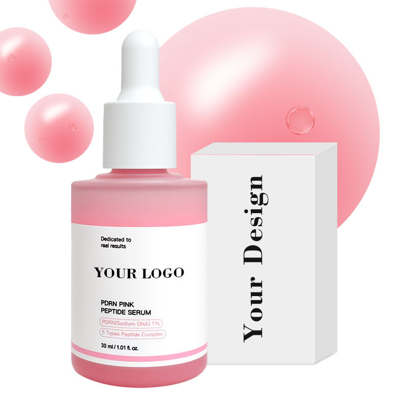 Serum Peptide PDRN Cấp Ẩm Đa Peptide Hồng Dành Cho Mặt với Niacinamide 2025 Dưỡng Da