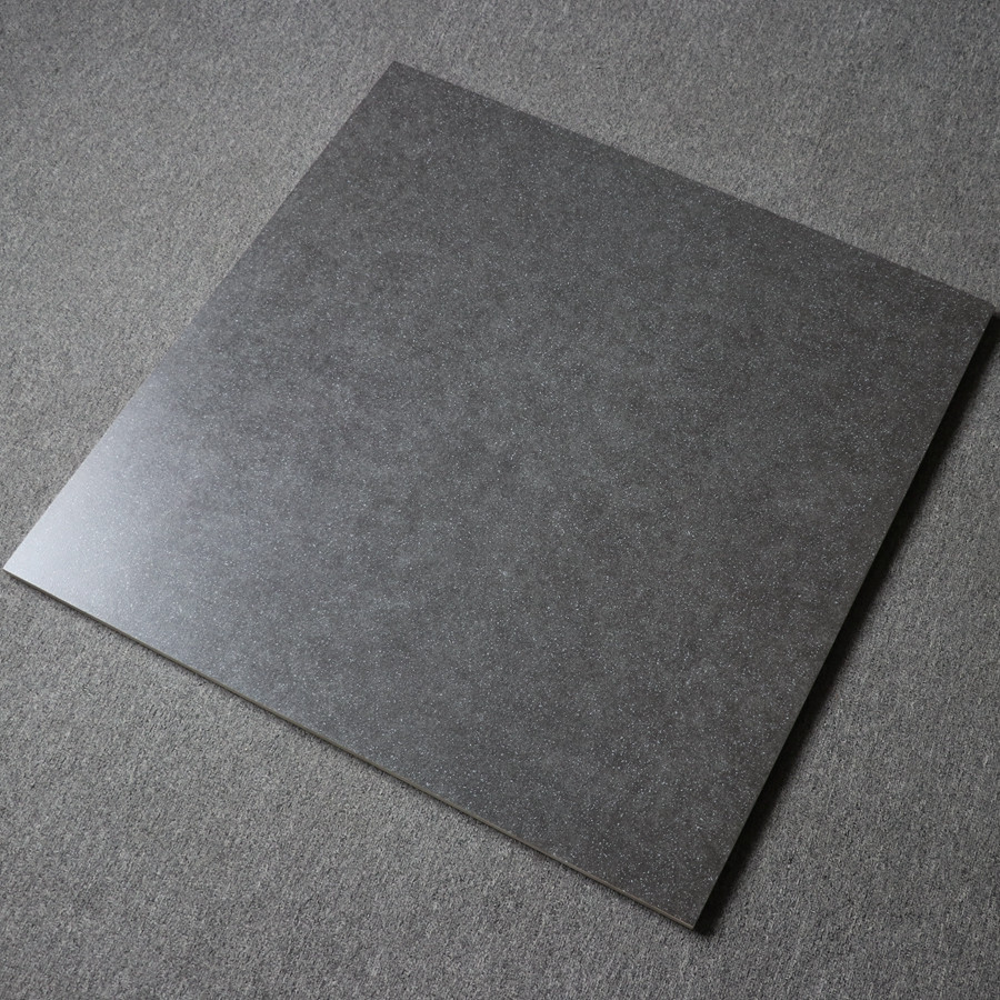 Gạch lát nền men mờ chống trơn, phong cách rustic, màu xám xi măng, vân đá cẩm thạch, kích thước 600x600