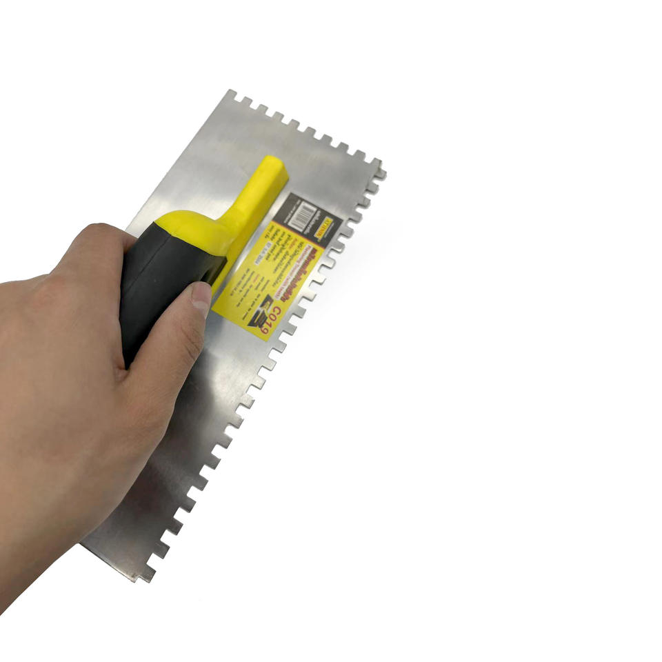 Dụng cụ xây dựng bay trát gạch inox 10mm thiết kế hiện đại