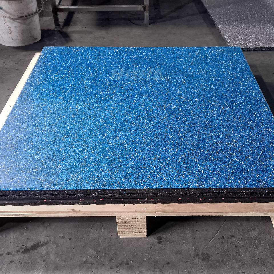 Tấm lót tập thể dục tái chế bán buôn 20MM EPDM giảm xóc cho khu vực tập sức mạnh