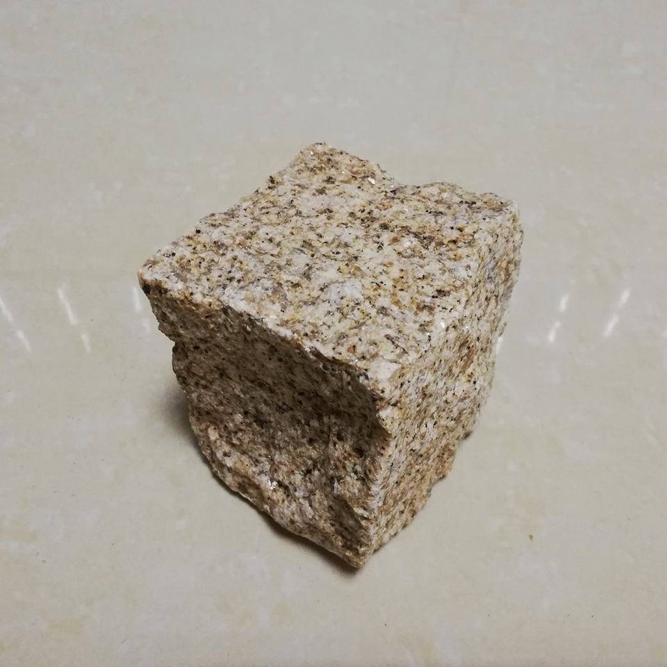 Đá lát tự nhiên Granite màu vàng, cắt theo kích thước