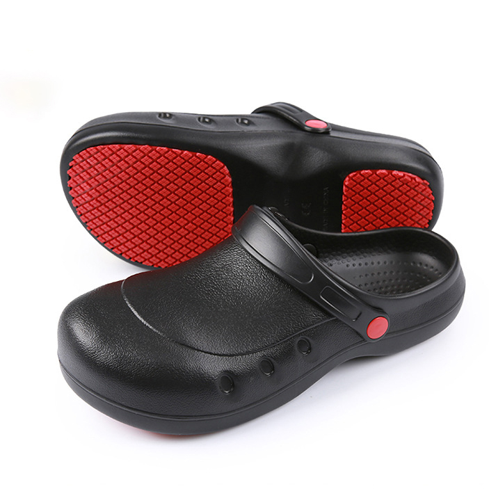 Giày bảo hộ bếp chất lượng cao, nhẹ, chống trơn trượt, chống thấm nước