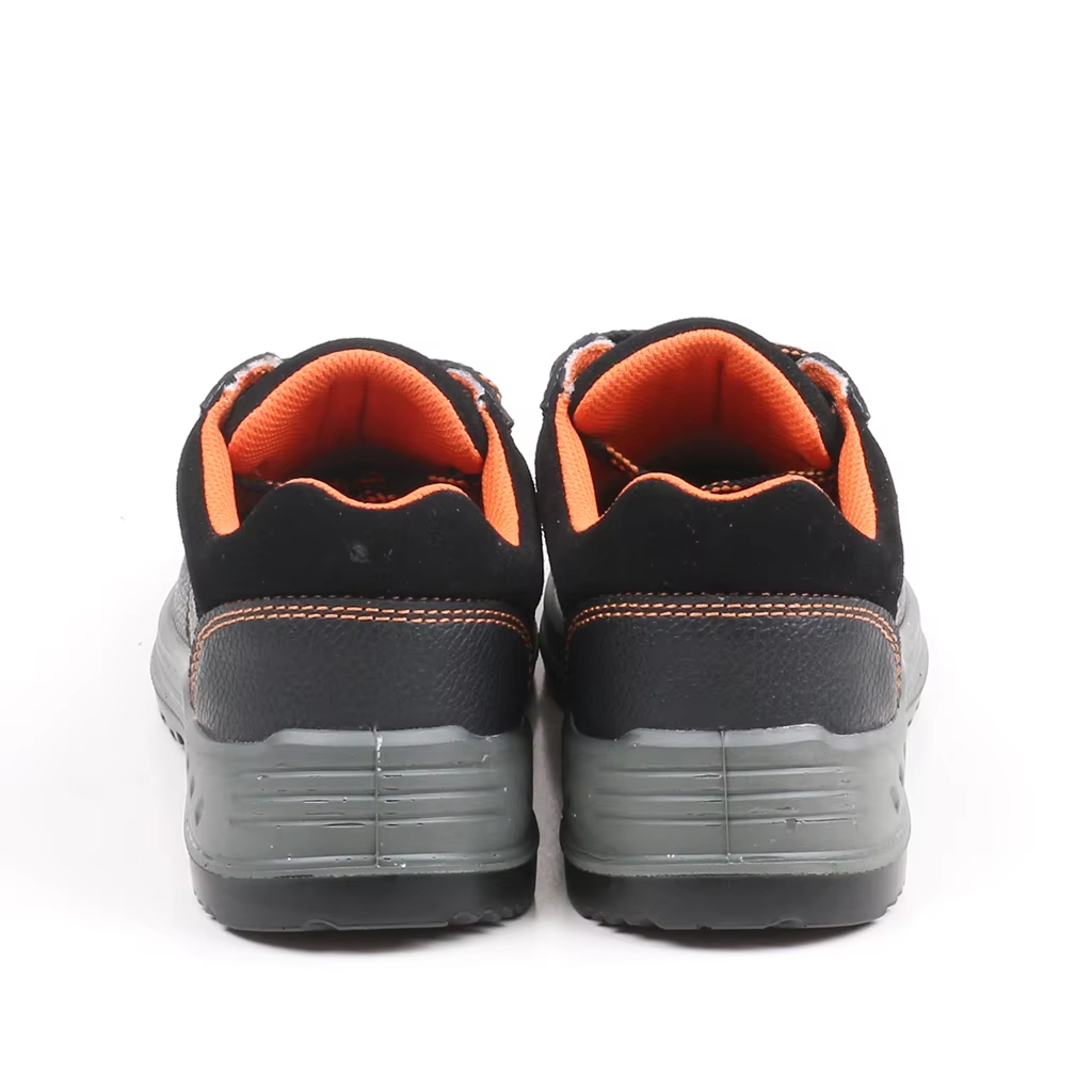 Giày bảo hộ lao động kiểu đi bộ thoáng khí Hongkun mũi thép đế PU