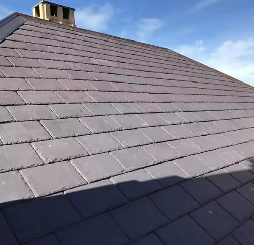 Ngói lợp đá phiến đen cắt theo kích thước