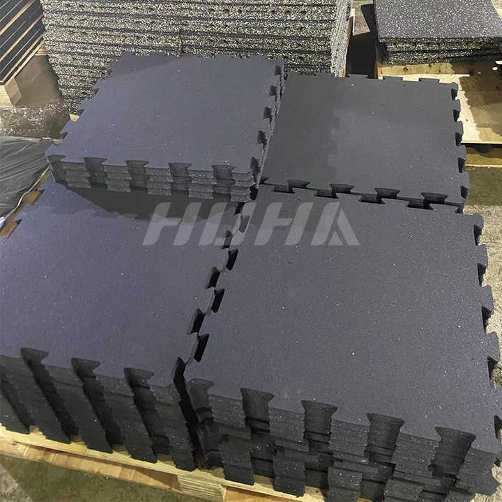 Tấm lót tập thể dục ghép hình cao su 15mm