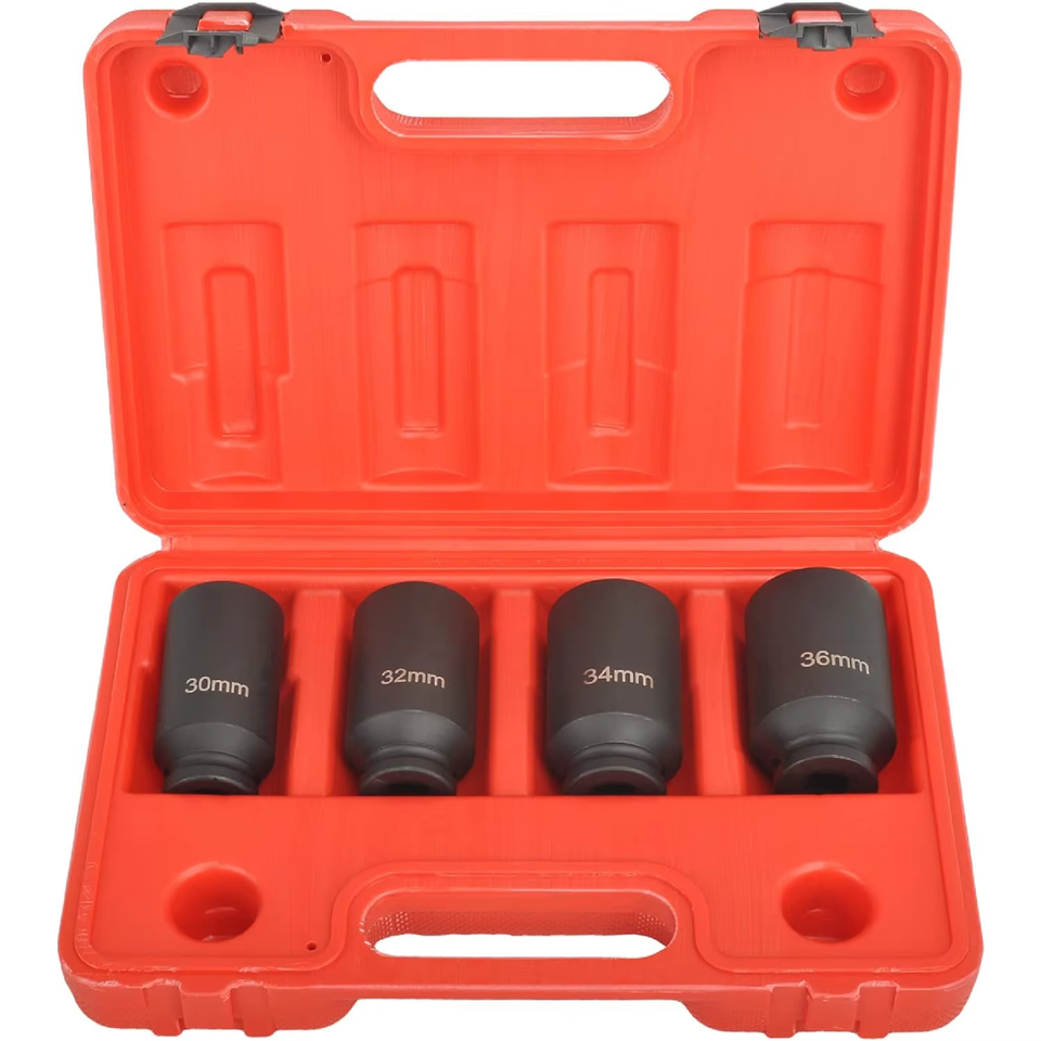 Bộ cờ lê impacto sâu 1/2 inch hệ mét 4 chiếc