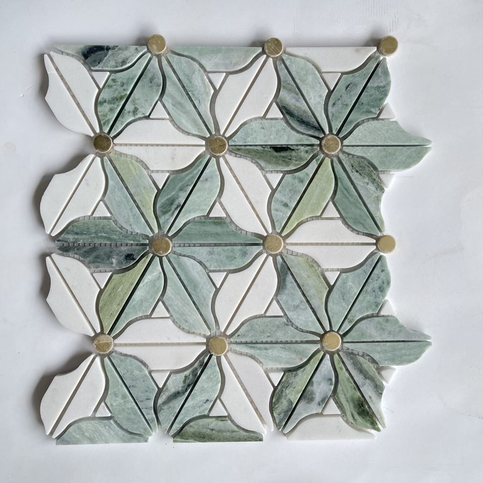 Gạch Mosaic Lát Sàn Tường Vật liệu Đá Cẩm Thạch Gốm Sứ Kính Kim Loại Trang trí Bếp Phòng Tắm Hồ Bơi Bề mặt Men Mờ Bóng