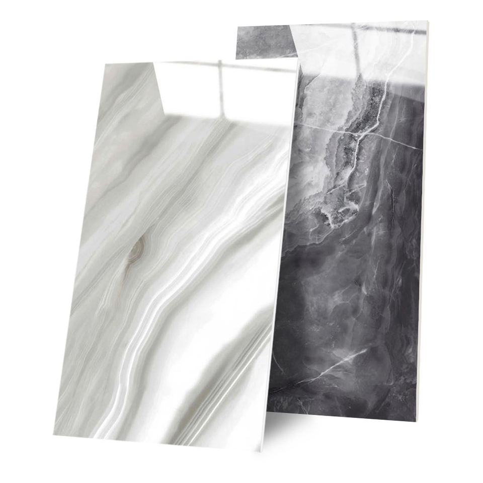 Gạch lát sàn sứ bóng họa tiết vân đá cẩm thạch