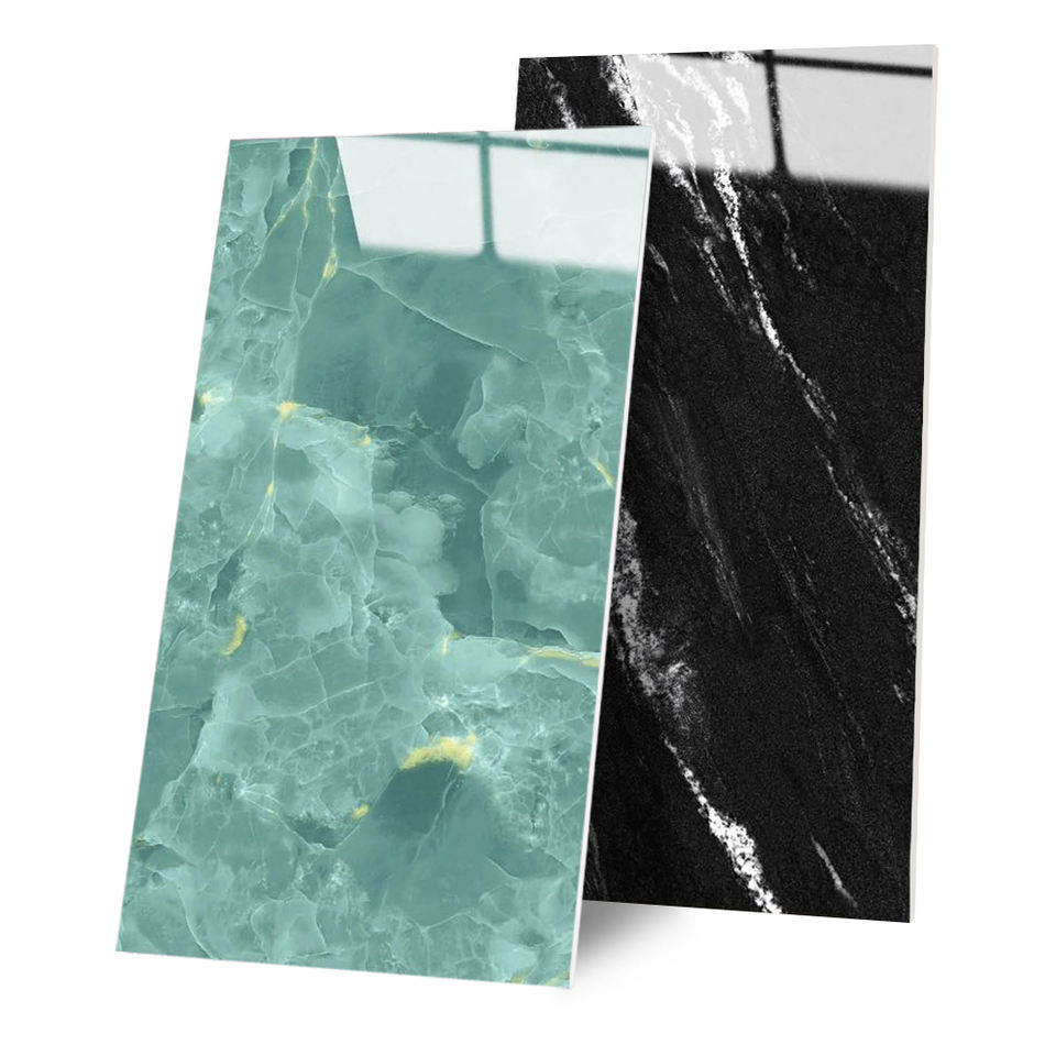 Gạch Lát Sàn Sứ Bóng Hiện Đại Vân Đá Cẩm Thạch, Họa Tiết Vân Đá Giả Của Nhà Máy Phật Sơn Dành Cho Xây Dựng Phòng Khách