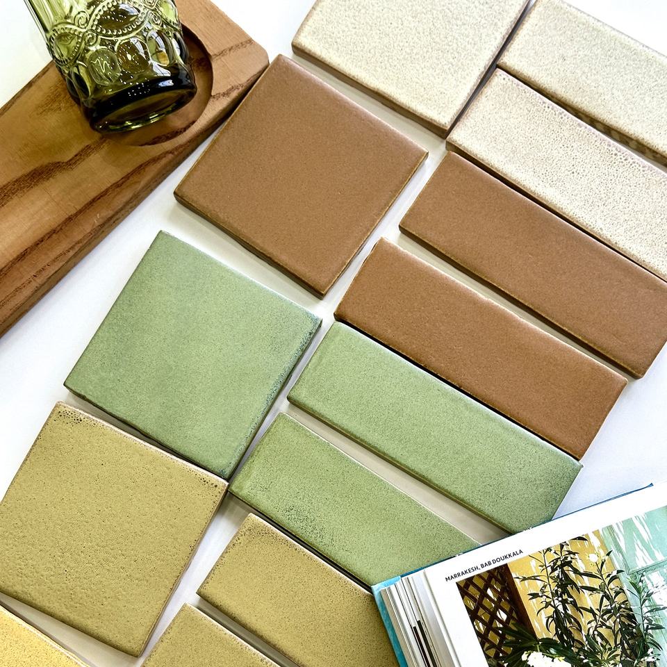 Dòng Gạch Mờ Đa Sắc Thủ Công Sang Trọng Biến Đổi Lò Phương Đông Dùng Cho Nội Thất Chức Năng Gạch Chịu Lửa