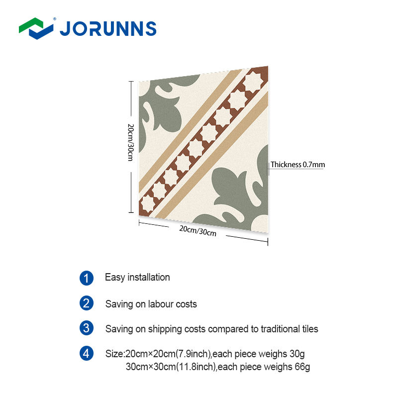 Sàn nhựa vinyl tự dính bóc dán Jorunns FT1444