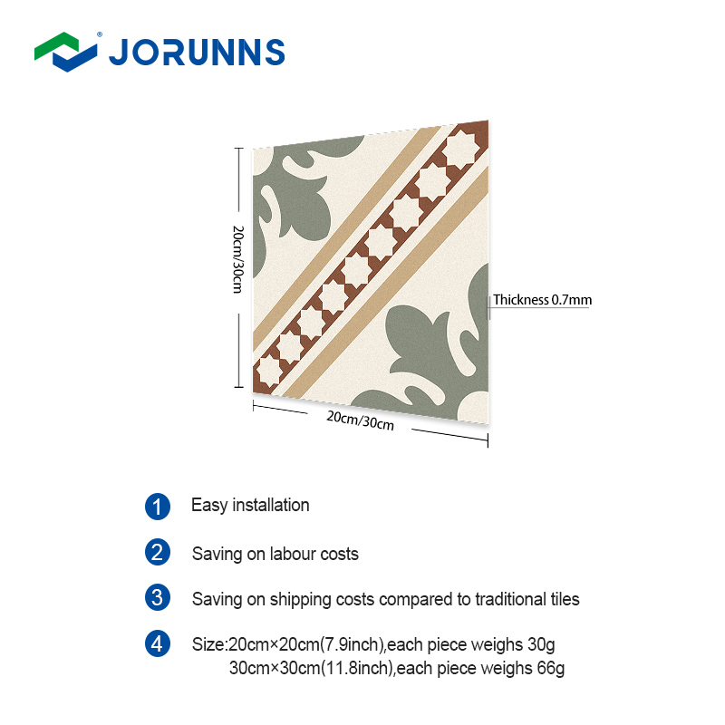 Sàn nhựa vinyl tự dính bóc dán Jorunns FT1444