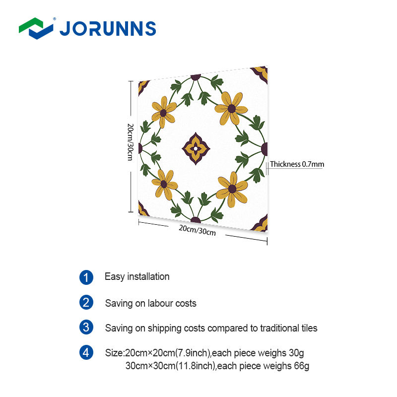 Jorunns FT1505 Sàn nhựa Vinyl tự dán, tự thi công dễ dàng
