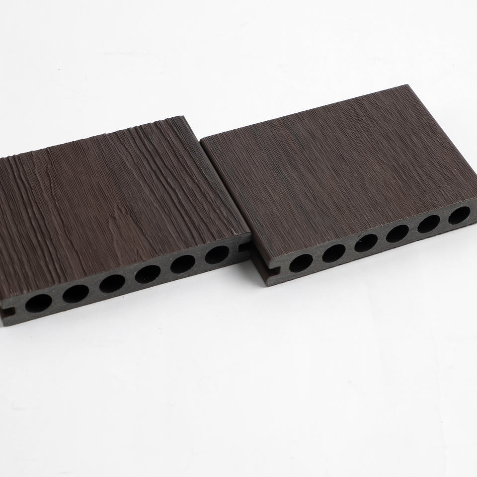 Sàn gỗ nhựa WPC ngoài trời chống thấm nước, chống tia UV, bề mặt chống trượt