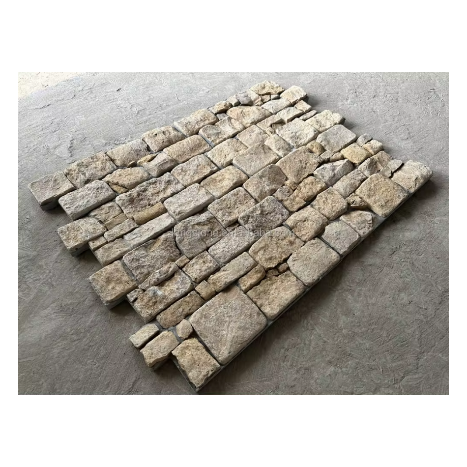Tấm Đá Vôi Vàng Tự Nhiên Hiện Đại Thân Thiện Môi Trường Bền Bỉ Cắt Theo Kích Thước Sử Dụng Trong Nhà/Ngoài Trời