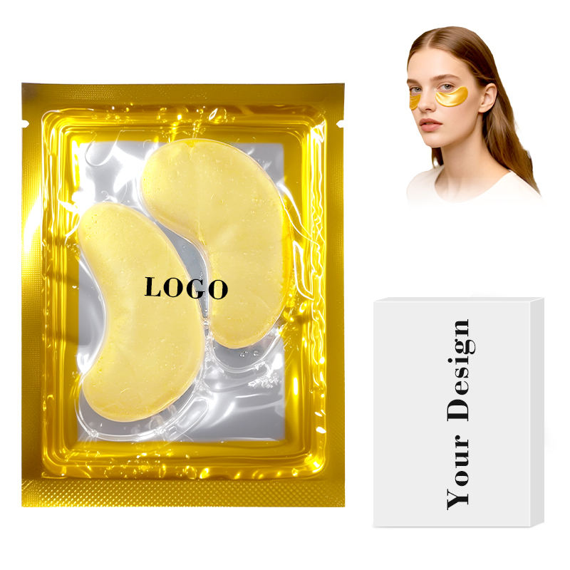 Miếng Dán Mắt Gel Collagen Giảm Quầng Thâm Chăm Sóc Da Hàn Quốc (Logo Tùy Chỉnh)