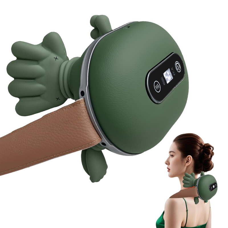 Thiết bị mát xa kéo giãn cổ không dây di động có nhiệt giảm đau