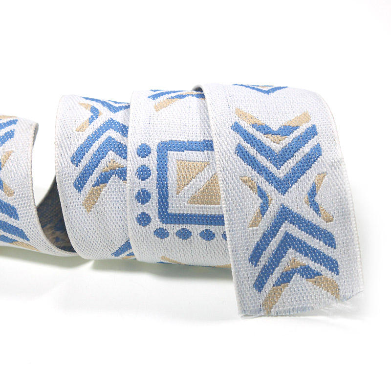 Dây đeo Jacquard Polyester phong cách dân tộc chất lượng cao, có thể điều chỉnh, tùy chỉnh tại nhà máy